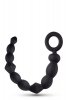 Anal adventures platinum silicone beginner anal beads black